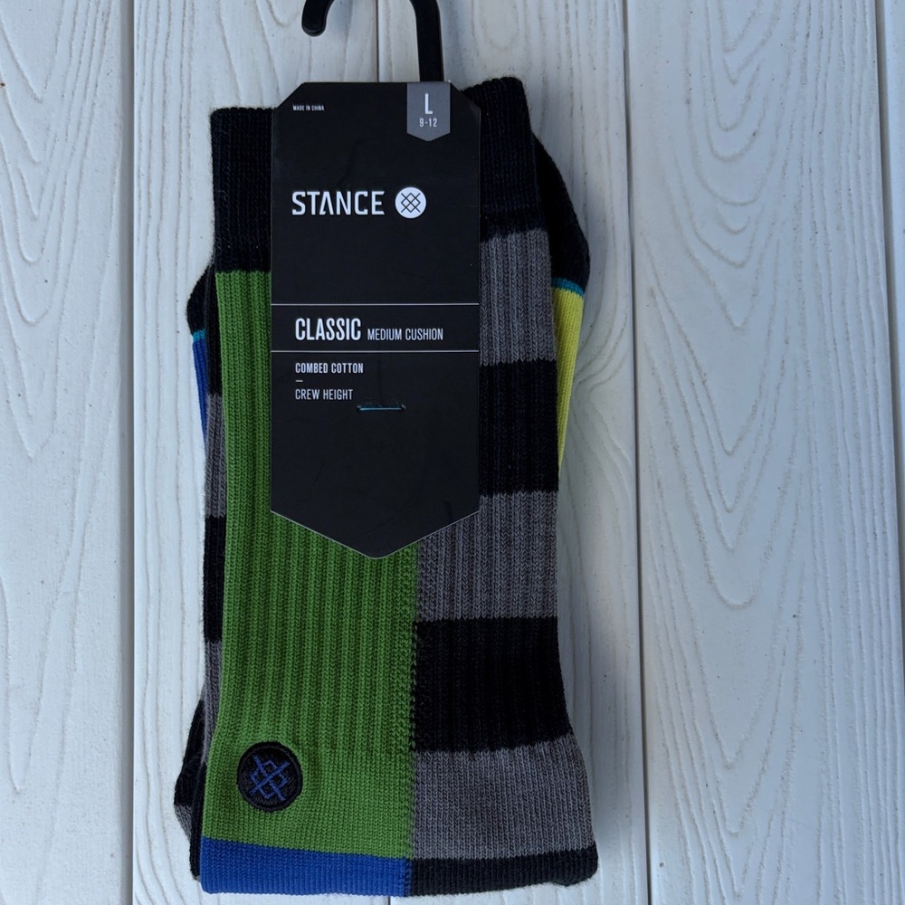 STANCE Men's Colorblock Crew Socks (NWT)